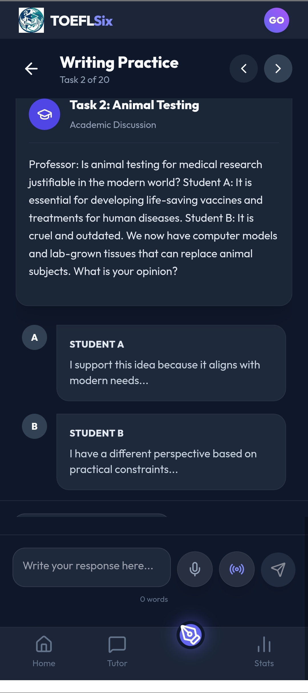 TOEFLSix App Preview